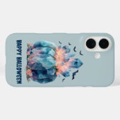 Crystal Pumpkin Halloween Case-Mate iPhone Hülle (Rückseite (Horizontal))