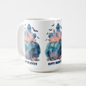 Crystal Pumpkin Halloween Kaffeetasse (Vorderseite Links)