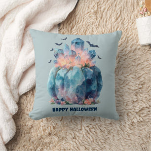 Crystal Pumpkin Halloween Kissen