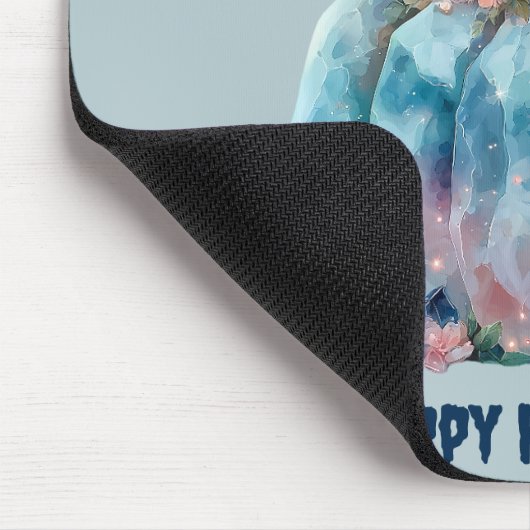 Crystal Pumpkin Halloween Mousepad (Ecke)