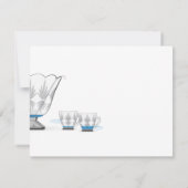 Crystal Punch Bowl Danke Karte (Rückseite)