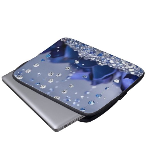 Crystal Rain Electronics Bag Laptopschutzhülle (Vorne Knopf)