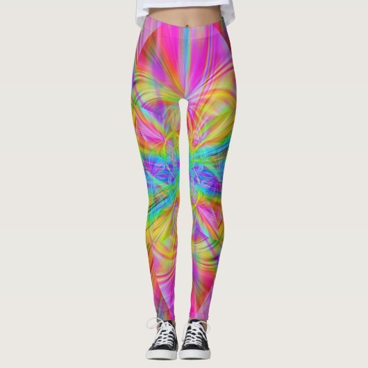 Crystal Rainbow Beams Leggings (Vorderseite)