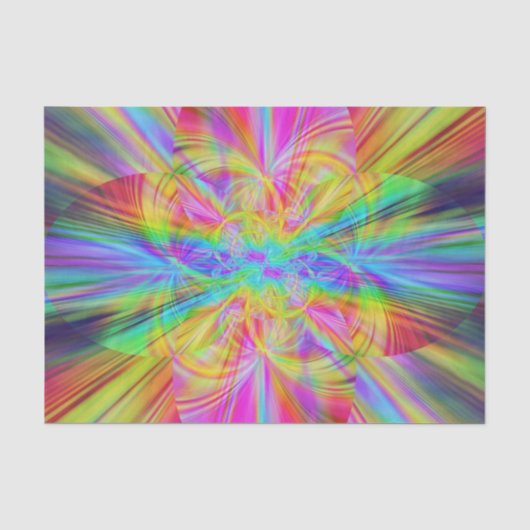 Crystal Rainbow Beams Seidenpapier (Vorderseite)