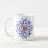 Crystal Rainbow Mandala Kaffeetasse (Links)