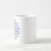 Crystal Rainbow Mandala Kaffeetasse (Mittel)