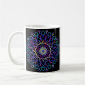 Crystal Rainbow Mandala Kaffeetasse (Links)