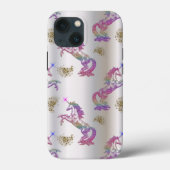 Crystal Rainbow Unicorns OtterBox iPhone Case (Rückseite)