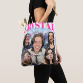 Crystal Ramirez with this unique Tasche (Von Nahem)
