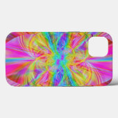 Crystal Regenbogen Beams Case-Mate iPhone Hülle (Rückseite (Horizontal))