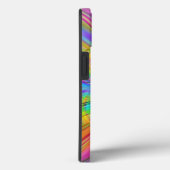 Crystal Regenbogen Beams Case-Mate iPhone Hülle (Rückseite / Rechts)