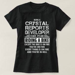 Crystal Reports-Entwickler T-Shirt