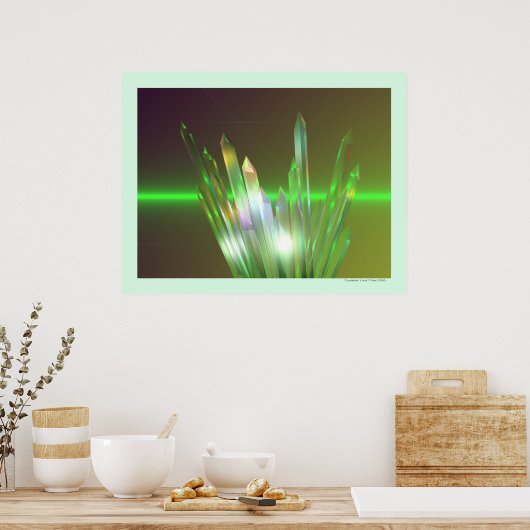 Crystal Rise Poster (Küche)