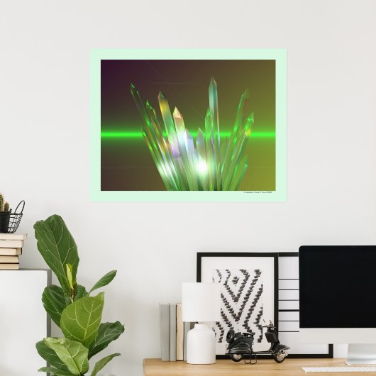 Crystal Rise Poster (Heimbüro)