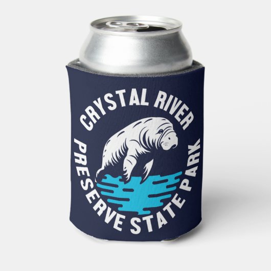 Crystal River Preserve Staat Park Dosenkühler (Kanne Rückseite)