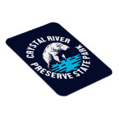 Crystal River Preserve Staat Park Magnet (Rechte Seite)