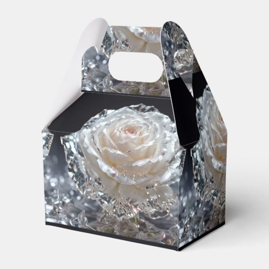 Crystal-Rose Geschenkschachtel (Rückseite)