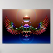 Crystal Scarab von J. Matthew Root Poster (Vorne)