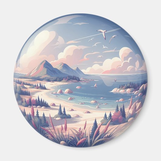 Crystal Serenity Bay Magnet (Vorne)