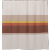 Crystal Ship Streifen Duschvorhang (Vorderseite)