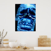 Crystal Skull Poster (Küche)