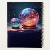 Crystal Snowballs Christmas Holiday Planner Planer (Rückseite)