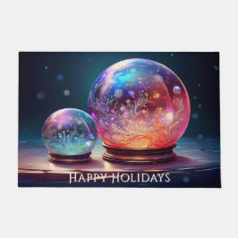 Crystal Snowballs Holiday Doormat Fußmatte