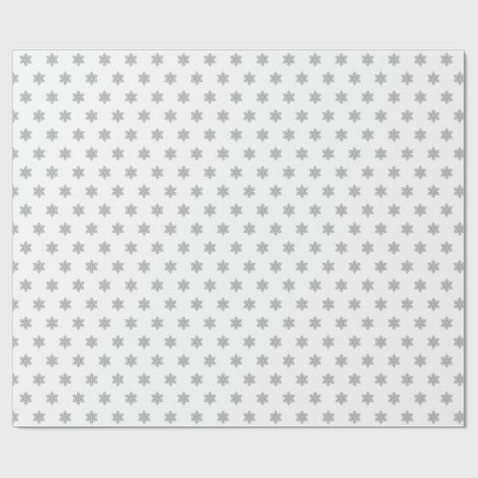 Crystal Snowflake - Geschenkpapier (Flach)