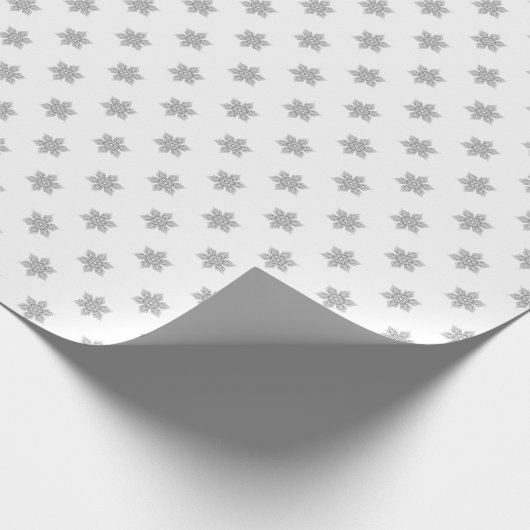 Crystal Snowflake - Geschenkpapier (Ecke)