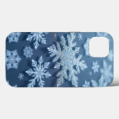 Crystal Snowflake iPhone Case (Rückseite (Horizontal))