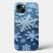 Crystal Snowflake iPhone Case (Rückseite)