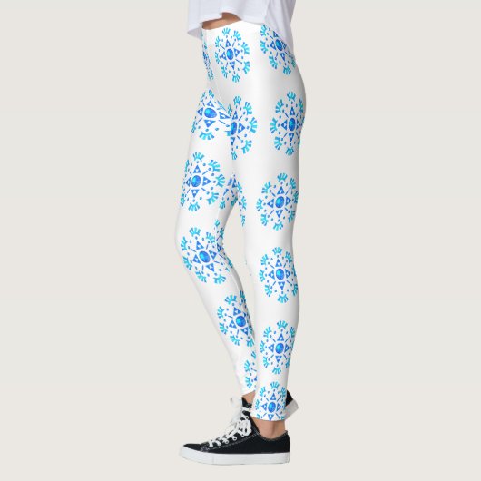 Crystal Snowflake Leggings (Links)