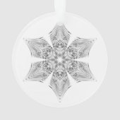 Crystal Snowflake - Ornament (Rückseite)