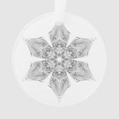Crystal Snowflake - Ornament (Vorderseite)