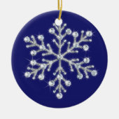 Crystal Snowflake Ornament (Vorne)