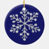 Crystal Snowflake Ornament (Hinten)