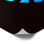 Crystal Snowflake Poster (Ecke)