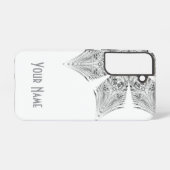 Crystal Snowflake - Samsung Galaxy Hülle (Rückseite (Horizontal))
