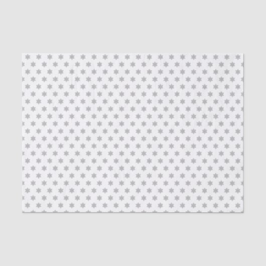 Crystal Snowflake - Seidenpapier (Vorderseite)