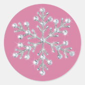 Crystal Snowflake Sticker (Vorderseite)