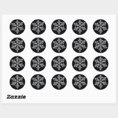 Crystal Snowflake Sticker (Blatt)