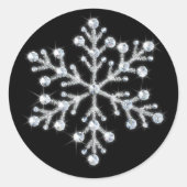 Crystal Snowflake Sticker (Vorderseite)