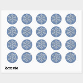 Crystal Snowflake Sticker (Blatt)