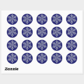 Crystal Snowflake Sticker (Blatt)