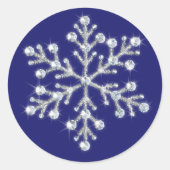 Crystal Snowflake Sticker (Vorderseite)