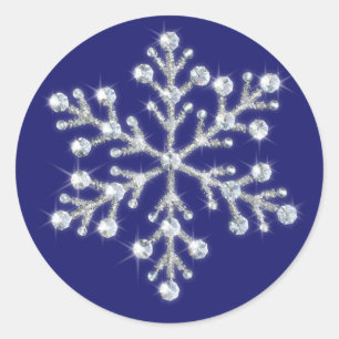 Crystal Snowflake Sticker