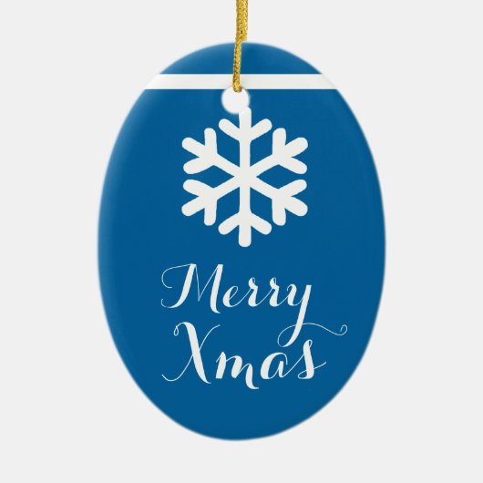 Crystal Snowflake Weihnachtsschmuck (Vorne)