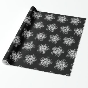 Crystal Snowflakes Geschenkpapier