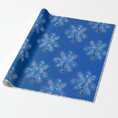 Crystal Snowflakes Geschenkpapier (Ungerollt)