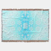 Crystal Snowflakes Pattern Decke (Vorderseite)